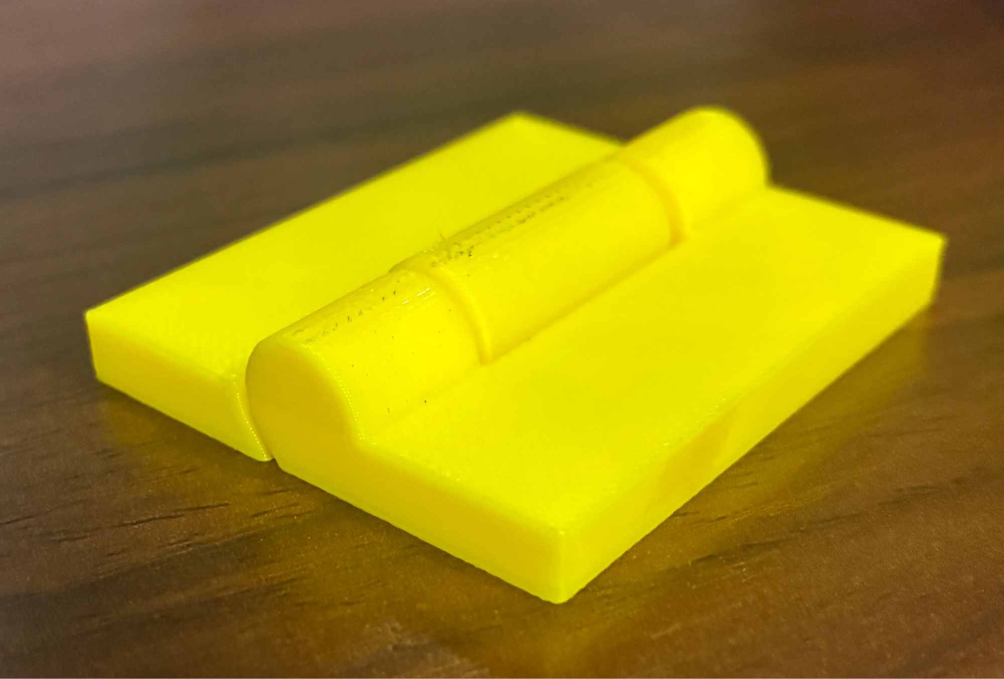 Final hinge detail view