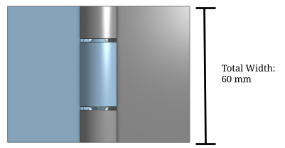 Mirrored hinge assembly