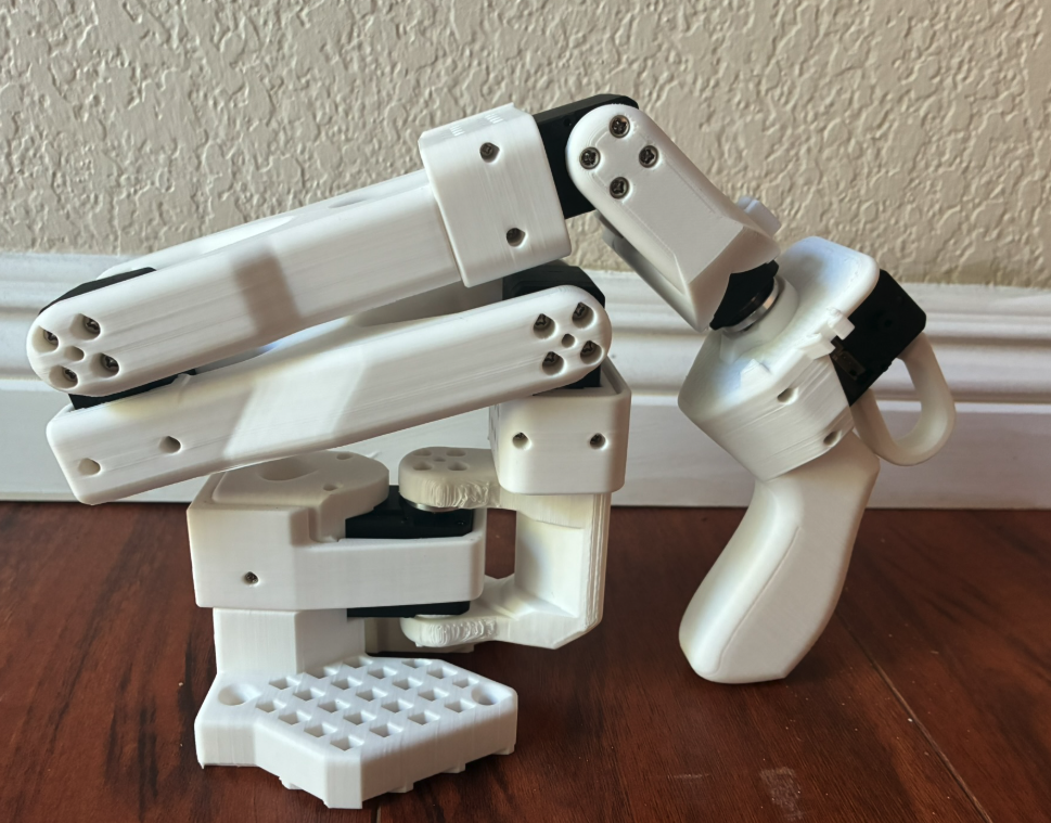 Leader arm final build