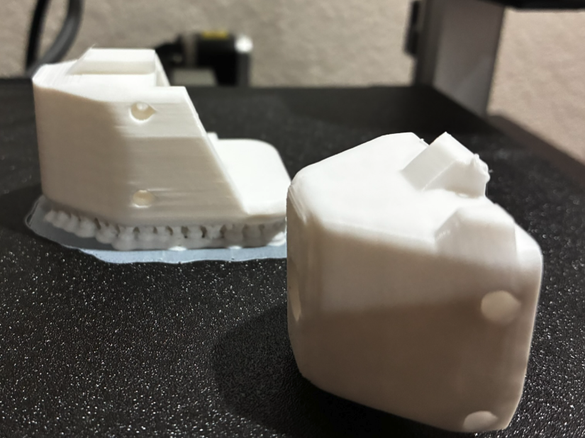 Reprinted part comparison