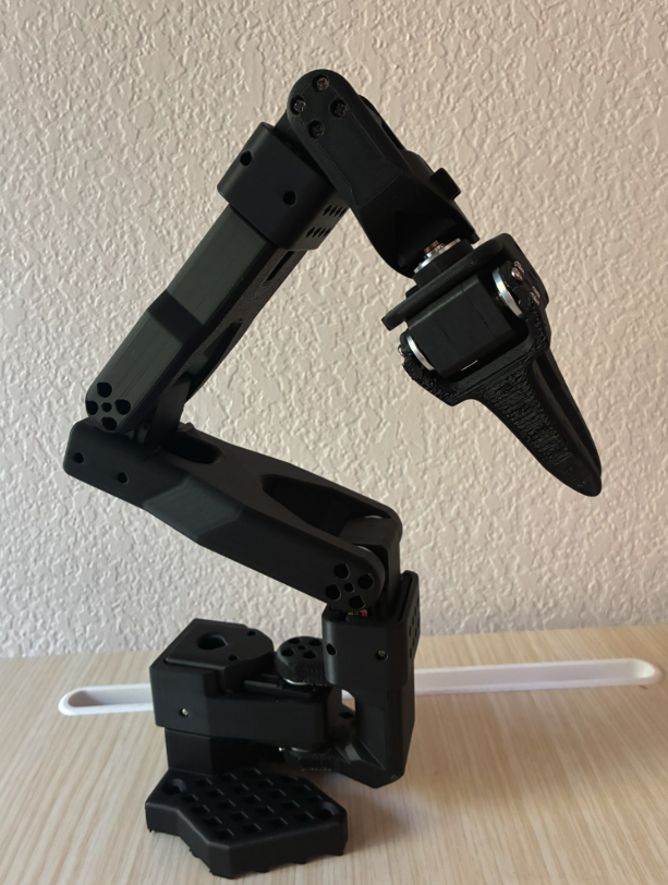Follower arm final build, alternate angle